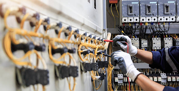 Professional Electrician technician working in Manson, WA